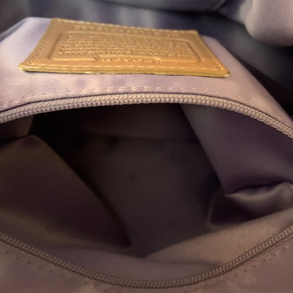 Coach Ashley Metallic Leather Satchel – Rose Gold | Style #F15445 - Picture 12 of 13